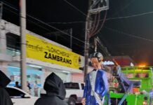 Al ritmo de tambora arde Nawat Itsaragrisil y emociona al pueblo en la Quema del Mal Humor