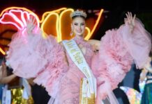 Maribel Ojeda se corona como la nueva Reina Internacional del Pacífico 2026
