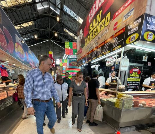 Regidora My-Lai Quintero supervisa avances y orden en el Mercado Pino Suárez