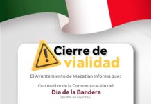 Cierre vial por desfile del Día de la Bandera en el Malecón mañana viernes