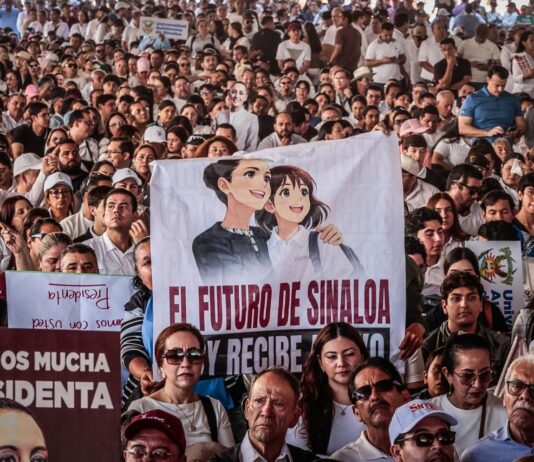 Ante más de 30 mil sinaloenses, la presidenta Claudia Sheinbaum pone en marcha la construcción de nuevo hospital del IMSS en Culiacán