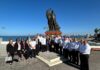 Conmemoran en Mazatlán el 220 aniversario del natalicio de Benito Juárez