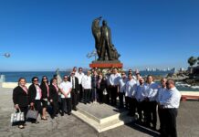 Conmemoran en Mazatlán el 220 aniversario del natalicio de Benito Juárez