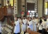 Celebran Misa Crismal y bendición de óleos en Catedral de Mazatlán