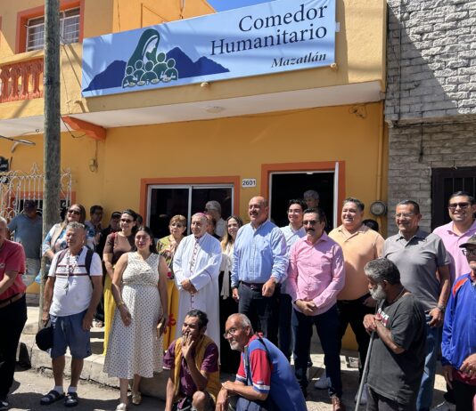 Inauguran el Comedor Humanitario Mazatlán para apoyar a personas en situación vulnerable