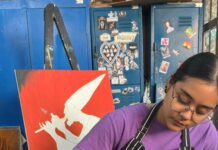 Estudiantes del CMA reinterpretan a grandes pintores y muralistas mexicanos en clases de Artes Plásticas