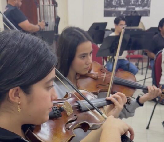 La Orquesta Juvenil del CMA ensaya la Quinta Sinfonía de Beethoven