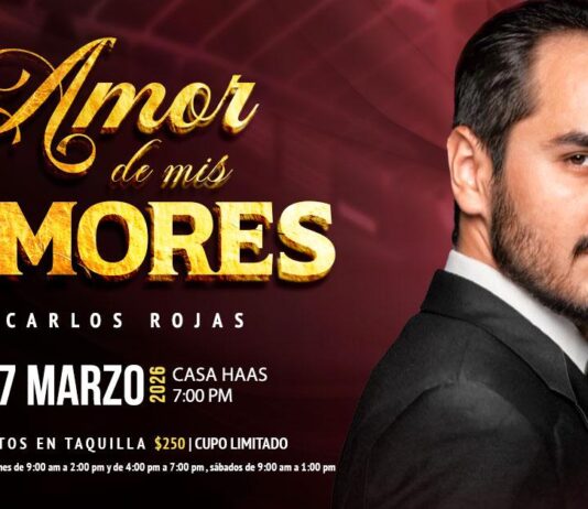 Carlos Rojas celebrará el romanticismo con el concierto “Amor de mis Amores” en Casa Haas