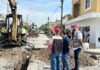 Inician rehabilitación de drenaje en la calle Juan de la Barrera en la colonia Olímpica