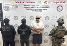 EN QUINTANA ROO, AUTORIDADES FEDERALES Y LOCALES DETIENEN A OBJETIVO PRIORITARIO REQUERIDO POR ESTADOS UNIDOS