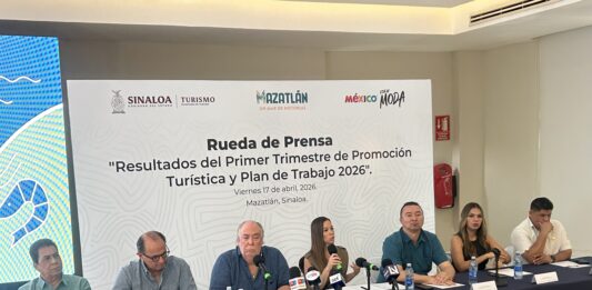 Mazatlán recibe 1.3 millones de turistas en el primer trimestre de 2026