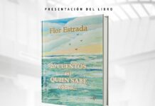 Flor Estrada regresa a la escena literaria con “20 CUENTOS así QUIEN SABE cómo”