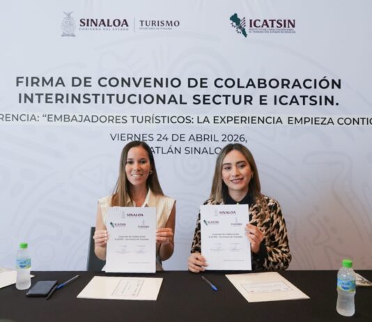 Convenio de Colaboración entre la Sectur y el ICATSIN para Fortalecer un Mejor Turismo en Sinaloa y Mazatlán