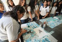 Estudiantes del Colegio Pacífico exploran el proceso creativo en el Centro Municipal de las Artes