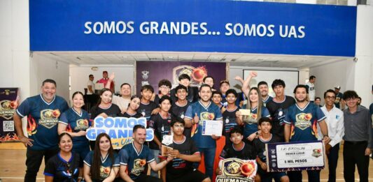 Realizan Primer Torneo Regional Interpreparatorias Quemados de la UAS, en la Unidad Regional Sur