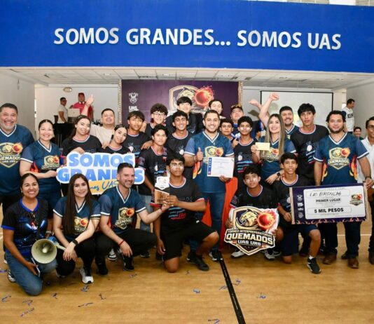 Realizan Primer Torneo Regional Interpreparatorias Quemados de la UAS, en la Unidad Regional Sur