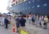 Mazatlán recibe a más de 1,300 cruceristas a bordo del Zaandam