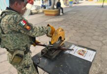 ¡Ya no las quieren! Familias siguen canjeando armas en Desarme Voluntario