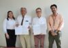 Firman convenio de colaboración UTEsc y Confíe. Se presenta propuesta sobre inducción floral del mango.