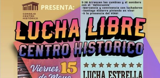 El Centro Histórico de Mazatlán será sede de función gratuita de lucha libre callejera