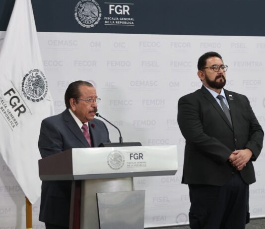 FGR pide a EE.UU. pruebas para detener a 10 mexicanos; rechaza urgencia en solicitud