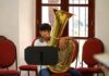 Músicos de la Orquesta Juvenil del CMA listos para el concierto con causa “Voces e Instrumentos”