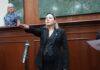 Yeraldine Bonilla Valverde rinde protesta como gobernadora interina de Sinaloa