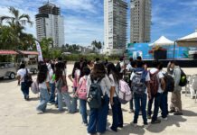 Mazatlán Fest reúne a cientos de estudiantes en el Parque Central