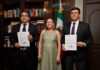 Gobernadora Yeraldine Bonilla toma protesta a nuevos funcionarios en la SGG y el Despacho