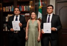 Gobernadora Yeraldine Bonilla toma protesta a nuevos funcionarios en la SGG y el Despacho