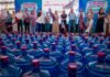 Gobernadora Yeraldine encabeza arranque del Aquatón 2026, en apoyo a familias sinaloenses