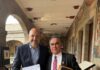 Gestiona el Rector Jesús Madueña ante el subsecretario Ricardo Villanueva Lomelí, recursos extraordinario para hacerle frente a la crítica situación financiera de la UAS