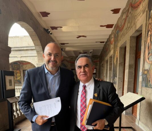 Gestiona el Rector Jesús Madueña ante el subsecretario Ricardo Villanueva Lomelí, recursos extraordinario para hacerle frente a la crítica situación financiera de la UAS