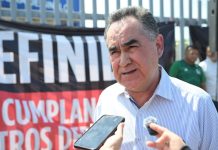 El Rector Jesús Madueña hace presencia en el paro de labores promovido por el SUNTUAS y asegura que continuará la gestión de recursos