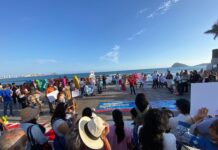 Mazatlecos se suman a protesta contra planta de amoniaco y metanol en Ohuira