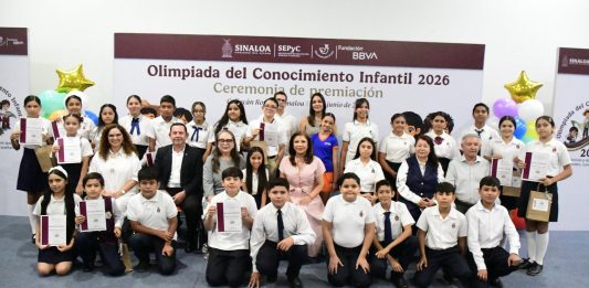 La SEPyC reconoce a los 27 ganadores de la Olimpiada Estatal del Conocimiento Infantil 2026