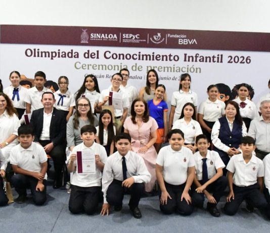 La SEPyC reconoce a los 27 ganadores de la Olimpiada Estatal del Conocimiento Infantil 2026