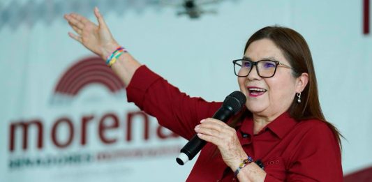 La senadora con licencia dijo tener plena confianza en que va a mantenerse al frente en las encuestas, de cara a este importante nombramiento de Morena