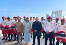 Entregan 40 uniformes a Policía Acuática de Mazatlán previo al Verano