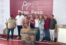 Entregan 175 apoyos del Programa Peso a Peso del Bienestar en Villa Unión