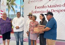 Entrega DIF Mazatlán mil 684 despensas a familias vulnerables