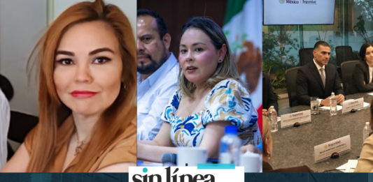 Paola Gárate Gobernadora-CFE Reunión Harfusch-Rubio