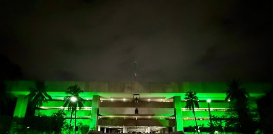 Palacio de Gobierno se iluminan de verde en apoyo a la donación de órganos