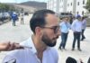 Inician reparación de marquesina del mercado Pino Suárez