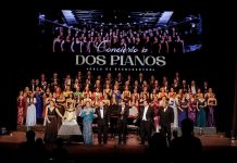 Gran noche de reencuentro operístico en Mazatlán durante el Concierto a dos Pianos