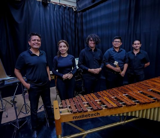 La percusión mostró su riqueza sonora en examen semestral de la Licenciatura en Música