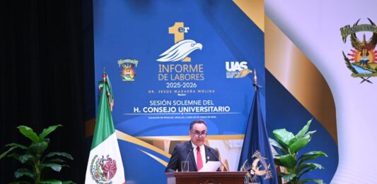 ¡Con visión de futuro! Rinde el Rector Jesús Madueña su Primer Informe de Labores ante el H. Consejo Universitario