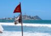 Escuadrón Acuático alerta a bañistas por condiciones de oleaje elevado en playas de Mazatlán