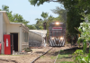 Descarrilamiento Menor de un Tren Provocó Daños Materiales en los Muelles, a la Altura del Embarcadero de la Isla de la Piedra