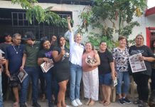 Estrella Palacios culmina intensa jornada de recorridos en las colonias Nakayama y 5 de Febrero de Culiacán